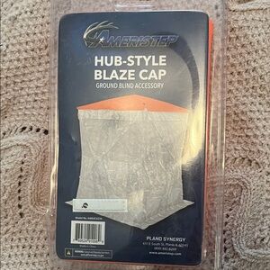 Orange Hub-Style Blaze Cap